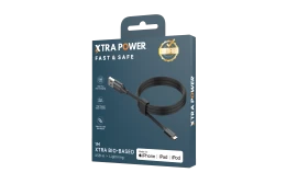XTRA POWER CABLE USB-A TO LIGHTINING 12W BIO-BASED (XPATL12W01)